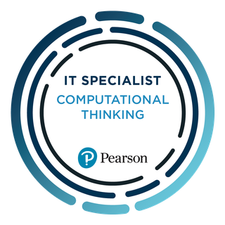 IT Specialist – Computational Thinking certification badge