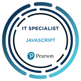 IT Specialist – JavaScript certification badge